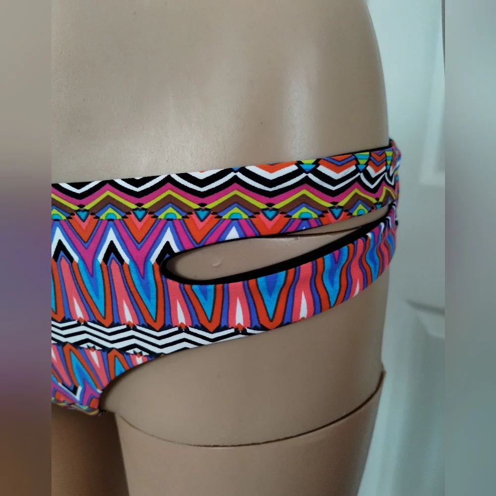 L Space Colorful Patterned Bikini Set